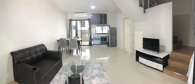 3-bed townhouse for sale, 38.5 sq wah, Baan Klang Muang Srinakarin - Onnut