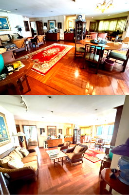 Condos for sale BTS Ekkamai : For sale 2 connected condos, Modern Town, Khlong Tan, Phra Khanong, Bangkok
