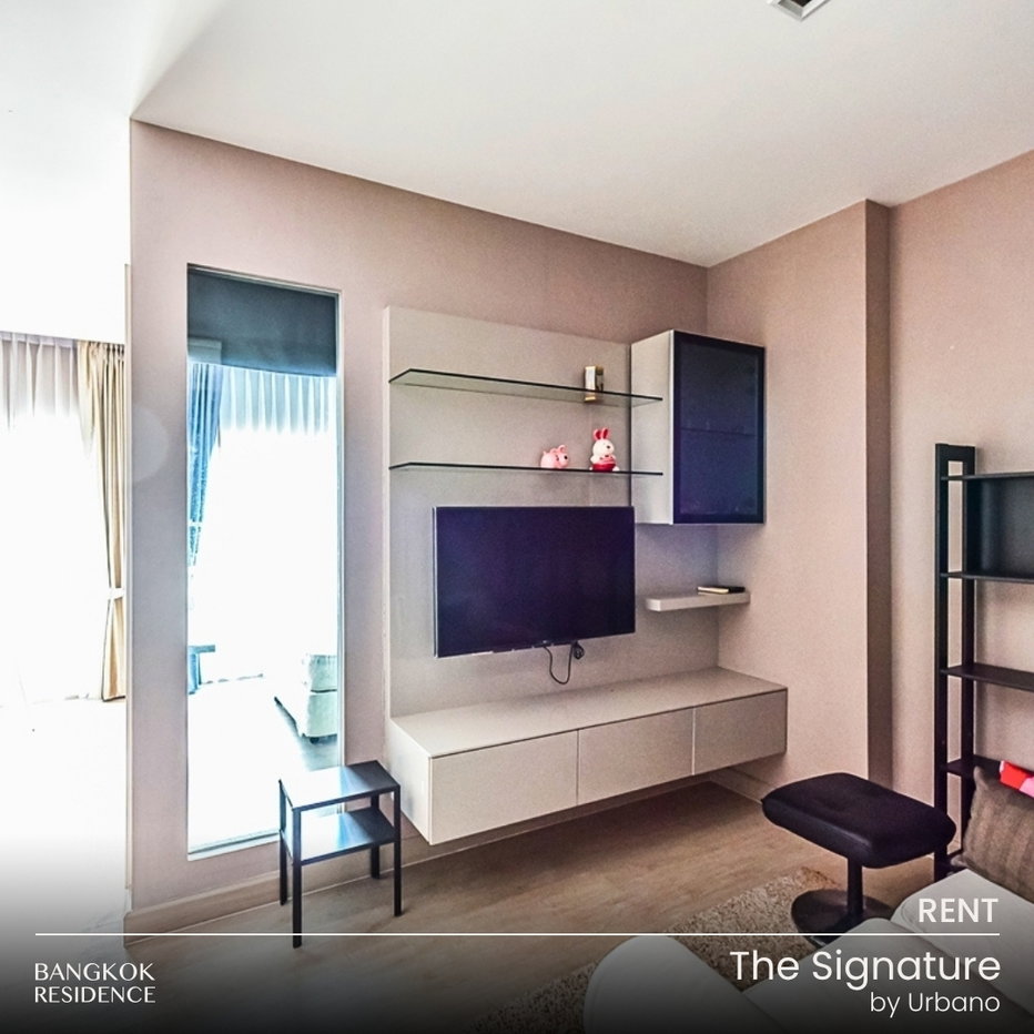 รูป เช่าคอนโด 🌇The Signature by Urbano 2นอน 48.50ตร.ม. 30k 💚 ว่างพร้อมเช่า ใกล้ BTS สะพานควาย  - รูปที่ 1/8