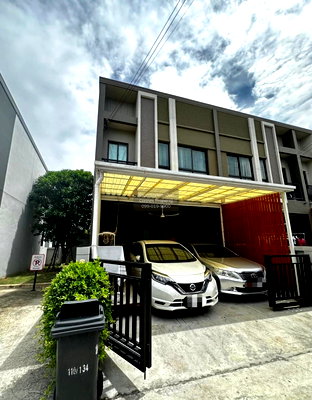 Townhouses for rent Pathumthani : For Rent Townhouse/Townhome  , V Compound Tiwanon-Rangsit , corner unit , Bang Kadi , Mueang Pathum Thani , Pathum Thani , CX-122978 ✅ Live chat with us ADD LINE @connexproperty ✅