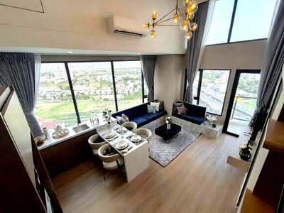 คอนโดให้เช่า : ปล่อยเช่า Landmark@MRTA Station 2 Bedroom Loft