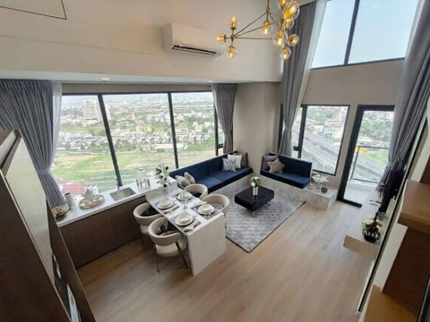 ปล่อยเช่า Landmark@MRTA Station 2 Bedroom Loft