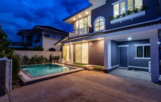 picture Pool Villa House for Sale ! , 5bed, Near Lotus Ruamchok 400m. - 8/8