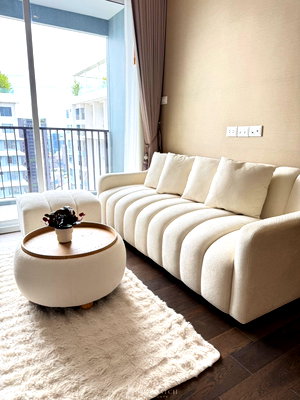 คอนโดให้เช่า : PM038489 ✨Flash Deal ✨ The Saint Residences (2Bed 2Bath 64.2 SQM.) พร้อมอยู่ ! เพียง 33,000 บาทต่อเดือน Tel.0981315848 @propmatch