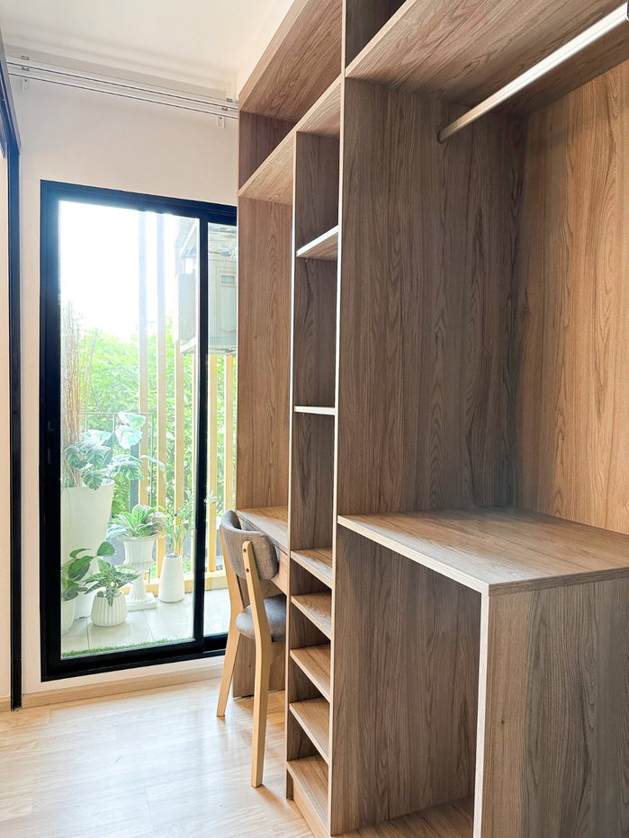 รูป *AP250* 🔥ด่วน! ห้องสวยจึ้ง Plum Condo สุขุมวิท 97/1 | วิวสระว่ายน้ำ | BTS บางจาก | Walk-in Closet | เพียง 14,000.-/เดือน - รูปที่ 4/8