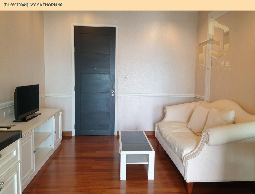 รูป DL26070041 ให้เช่าคอนโด ไอวี่ สาทร 10 (Ivy Sathorn 10) ใกล้ BTS ช่องนนทรี พร้อมเข้าอยู่ โทรด่วน 0638692663 LineID @952jdxxk - รูปที่ 3/14