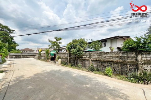 ขายที่ดิน 218 ตร.ว. พร้อมสิ่งปลูกสร้าง แปลงมุม ซอยรามอินทรา 47 ใกล้ทางพิเศษฉลองรัช รถไฟฟ้าสายสีชมพู สถานีมัยลาภ