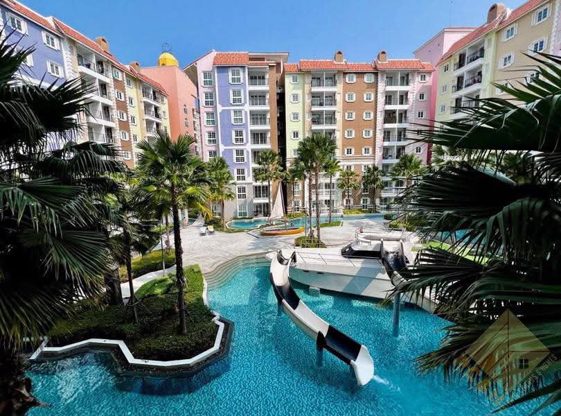 รูป Seven Sea Cote De Azur รีสอร์ทสไตล์คอนโดจอมเทียน สตูดิโอ ราคาถูก - รูปที่ 1/5