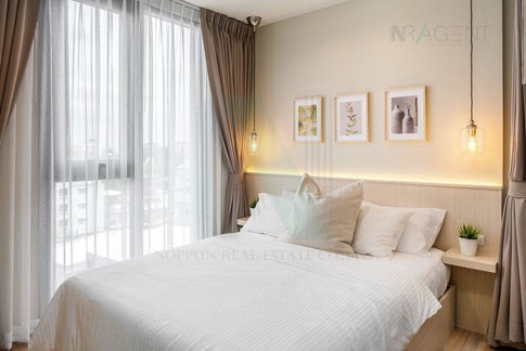 For Rent Condo THE BASE GARDEN RAMA 9 Building 1, Floor 5,1 bed room, Room size 30.00 sqm