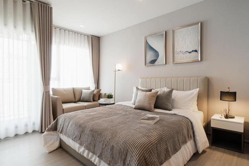 🏙️✨FOR RENT: Life Asoke – Rama 9 — HIGH-FLOOR CITY LIVING IN PRIME CBD! 💰 Rental Price: 18,000 THB/month | 📲 Line ID: @condobkk (with @)