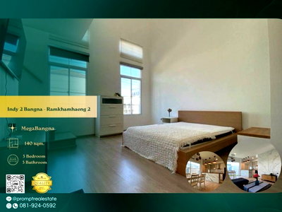 เช่าบ้านเดี่ยว ม.รามคำแหง 2 : IJ04510 - Indy 2 Bangna - Ramkhamhaeng 2 : MegaBangna