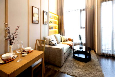Condos for rent : 🚩 For Rent Condo KNIGHTSBRIDGE SPACE RATCHAYOTHIN Building 1, Floor 31,Duplex, Room size 38 sqm