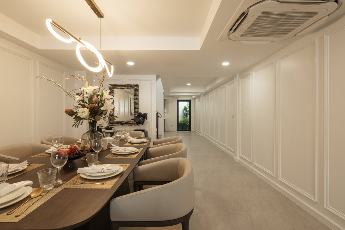 รูป ให้เช่าทาวน์เฮ้าส์ 2 ชั้น รีโนเวทใหม่ Modern French Classic | ปรีดีพนมยงค์ 42 | ใกล้ BTS เอกมัย–พระโขนง - รูปที่ 6/23