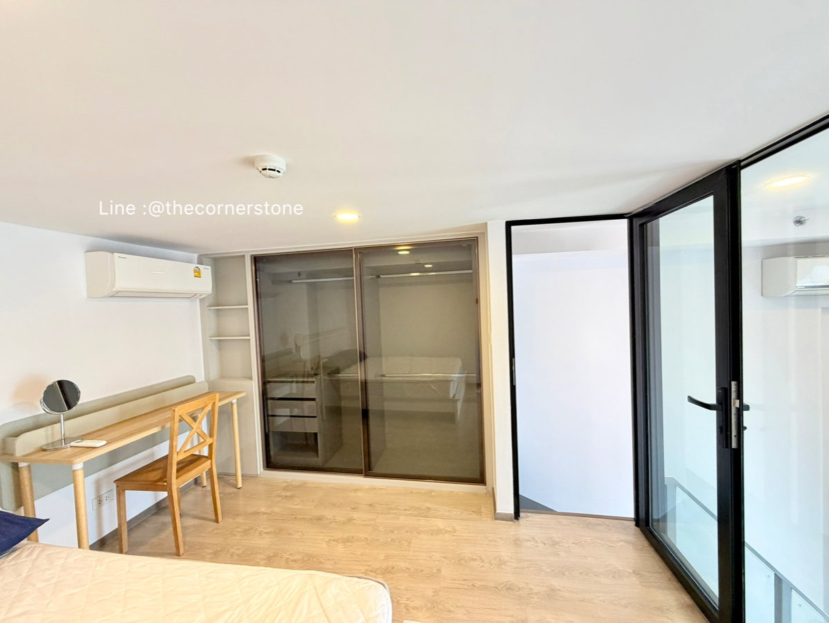 รูป ห้องสวย พร้อมให้เช่า ✨ 𝐒𝐨𝐡𝐨 𝐁𝐚𝐧𝐠𝐤𝐨𝐤 𝐑𝐚𝐭𝐜𝐡𝐚𝐝𝐚 ✨ 1 Bedroom Duo Space 2 ชั้น | ใกล้ MRT ห้วยขวาง  [260346] - รูปที่ 11/17