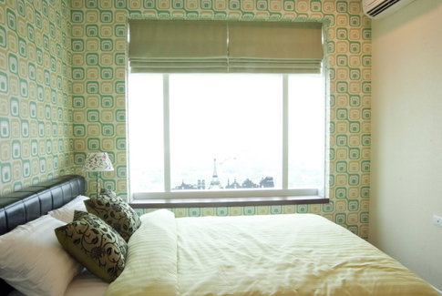 Hot Sale! Circle Condominium 1, 1BR (44.09 sqm), 22nd Fl. Fully Furnished near MRT/BTS | Negotiable