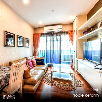 คอนโดให้เช่า : เช่าคอนโด 🤎 Noble Reform 1นอน 43.28ตร.ม. 28k 🛋️ ห้องเฟอร์ครบ ใกล้ BTS อารีย์  