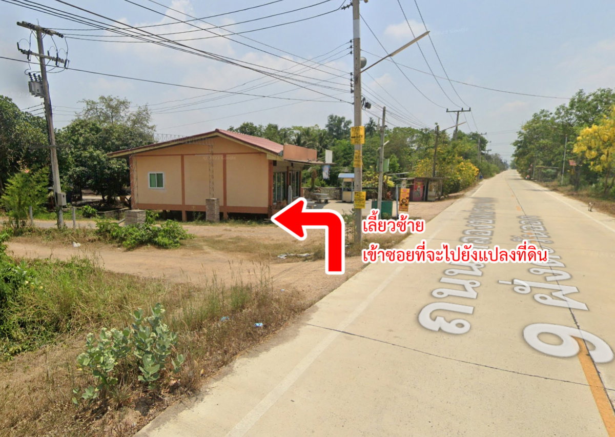 รูป ขายที่ดิน ถนนคลองเก้า คลองระพีพัฒน์ หนองเสือ ปทุมธานี - รูปที่ 13/16