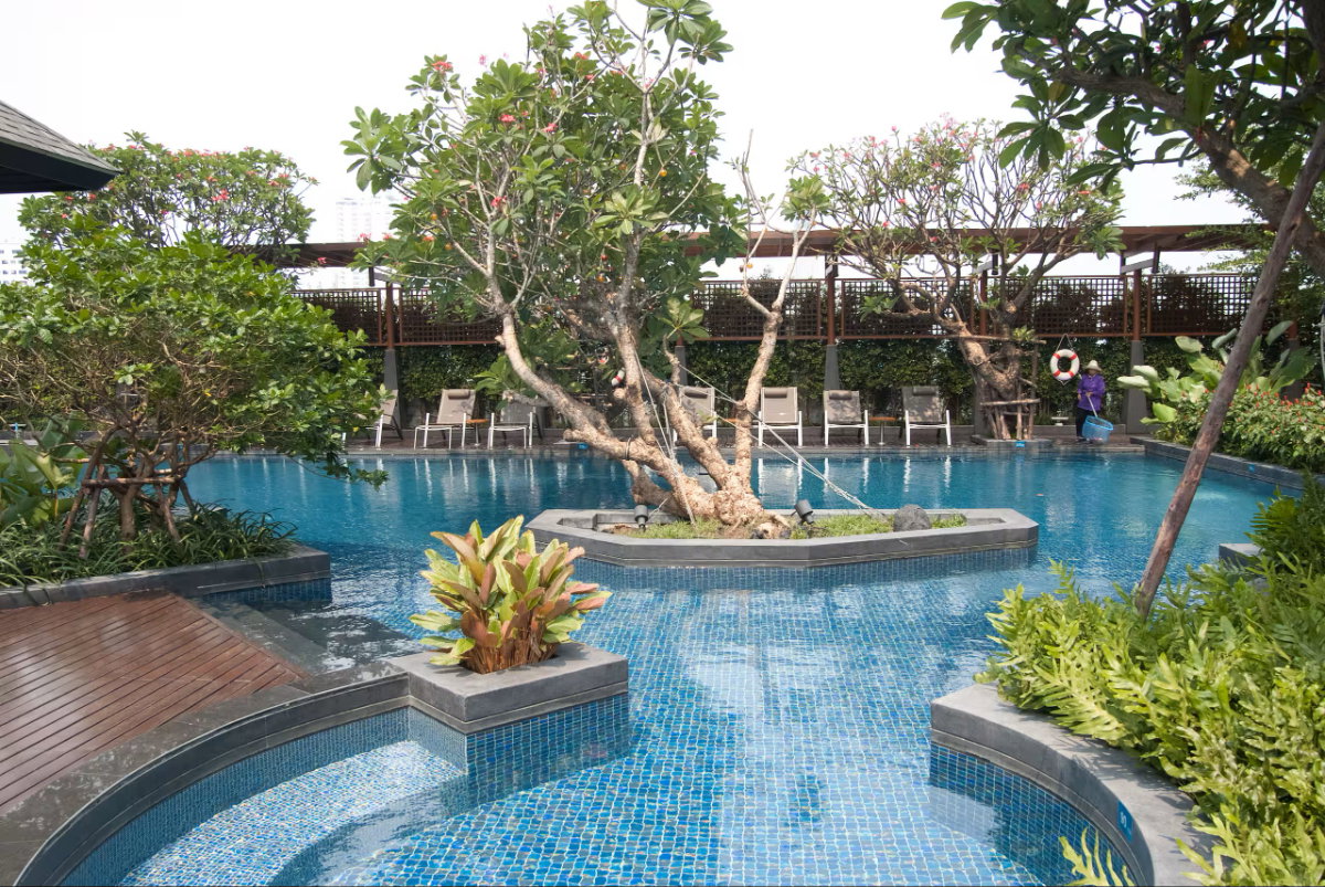 รูป ขายด่วน/ต่อรองได้! คอนโด Circle Condominium 1 (เพชรบุรี 36) ชั้น 22 พื้นที่ 44.09 ตร.ม. 1 นอน เฟอร์ครบ พร้อมอยู่ ใกล้ MRT เพชรบุรี และ BTS นานา - รูปที่ 35/36