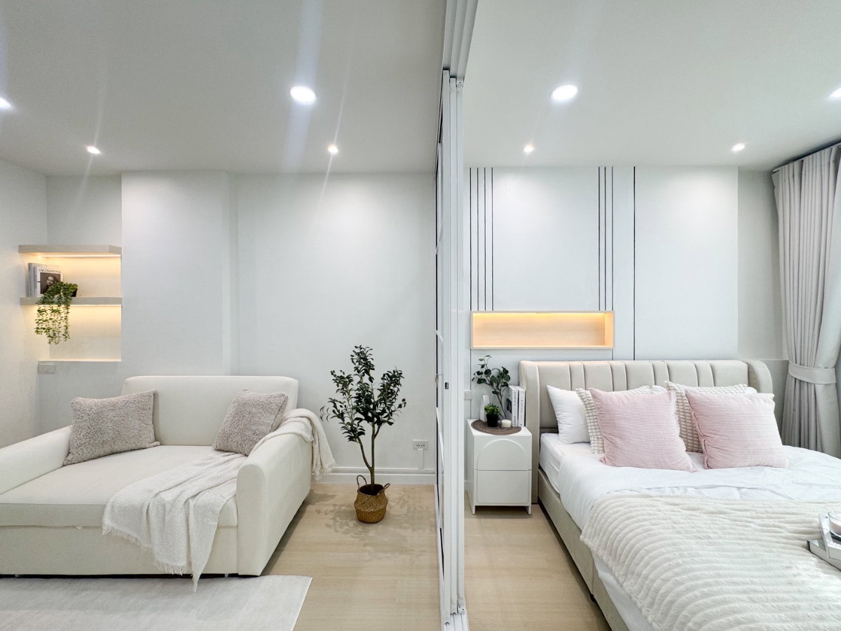 รูป ขาย D Condo จรัญ-บางขุนนท์ ห้องสวย พร้อมเฟอร์นิเจอร์ใหม่หมด - รูปที่ 9/17