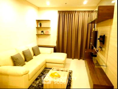 คอนโดให้เช่า : คอนโด 1 ห้องนอน 48 ตร.ม. ใน วิลล่าอโศก ใกล้ MRT เพชรบุรี 200 ม (ชั้น 10) (ID 508576)