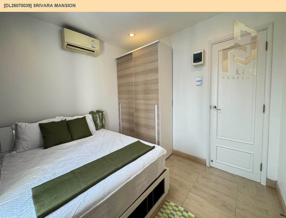 รูป DL26070039 ให้เช่าคอนโด ศรีวรา แมนชั่น (Srivara Mansion) ใกล้ - พร้อมเข้าอยู่ โทรด่วน 0653619502 LineID @952jdxxk - รูปที่ 9/10
