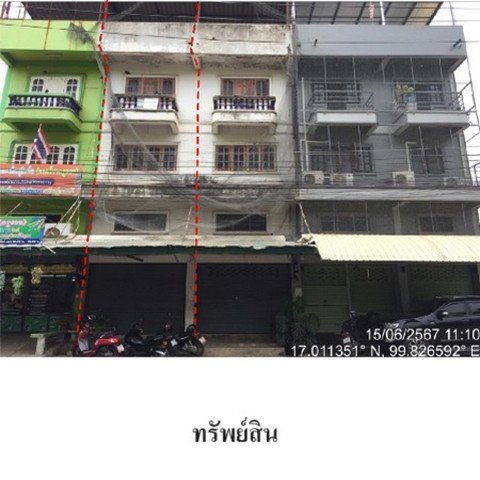 รูป ZSL0060 ขายอาคารพาณิชย์ ตำบล ธานี อำเภอ เมืองสุโขทัย จังหวัด สุโขทัย - รูปที่ 1/8