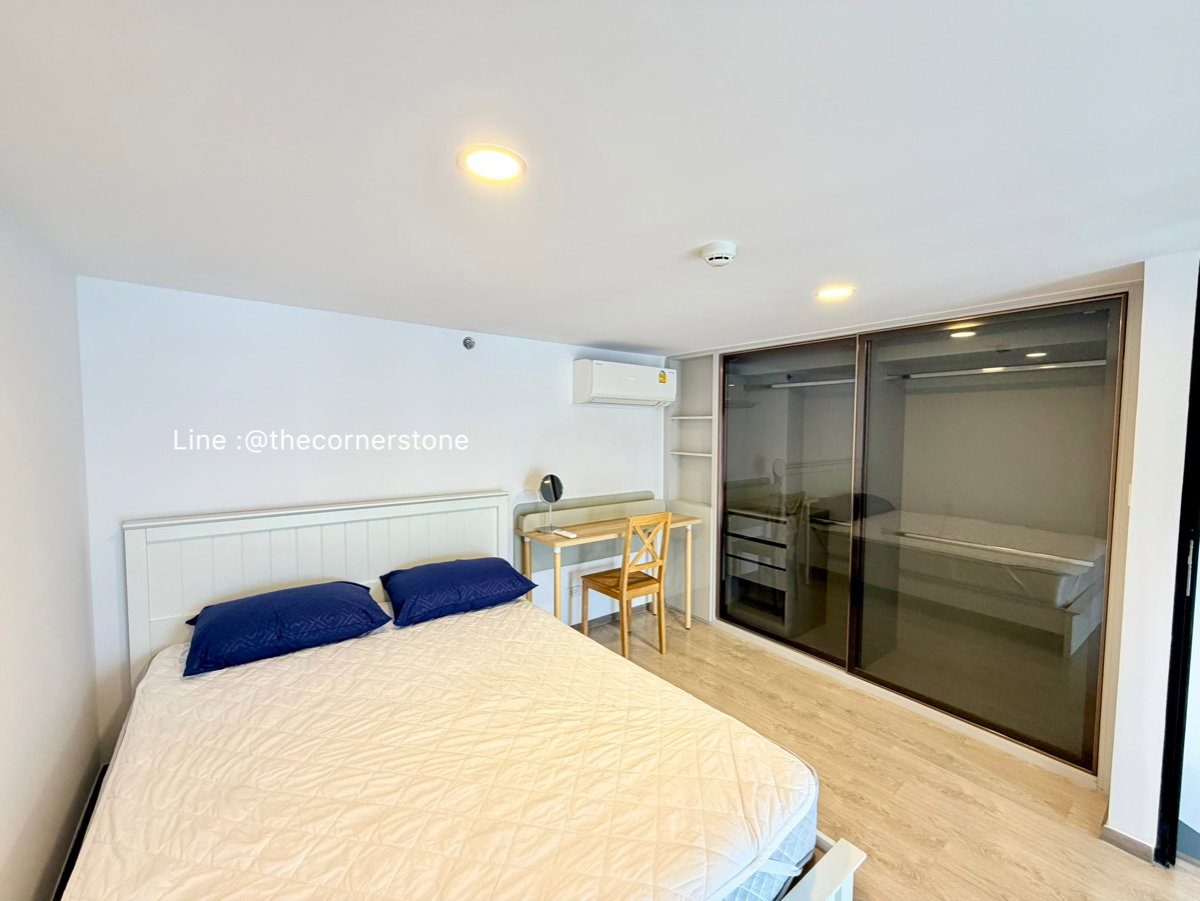 รูป ห้องสวย พร้อมให้เช่า ✨ 𝐒𝐨𝐡𝐨 𝐁𝐚𝐧𝐠𝐤𝐨𝐤 𝐑𝐚𝐭𝐜𝐡𝐚𝐝𝐚 ✨ 1 Bedroom Duo Space 2 ชั้น | ใกล้ MRT ห้วยขวาง  [260346] - รูปที่ 10/17