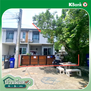 รูป ทาวน์เฮ้าส์ 25.3 ตร.วา บ้านพฤกษา 125 ลาดกระบัง-สุวรรณภูมิ 3 บางพลี สมุทรปราการ 2.3M - รูปที่ 10/12