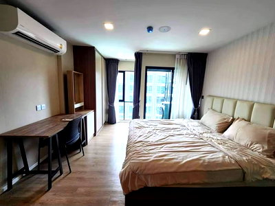 Condos for rent : For Rent: Kave Town Shift Next to Bangkok University, Building D, 7th floor Size 27 sq.m. | pool view 🩵 