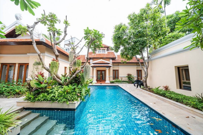 ขายบ้านเดี่ยว : For sale Luxury Pool Villa in Jomtien, Pattaya Price: THB 24.5 Million