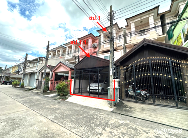 รูป ทาวน์เฮ้าส์ 20.2 ตร.วา มวลชนธานี เขตภาษีเจริญ กรุงเทพมหานคร 2.4M - รูปที่ 2/12