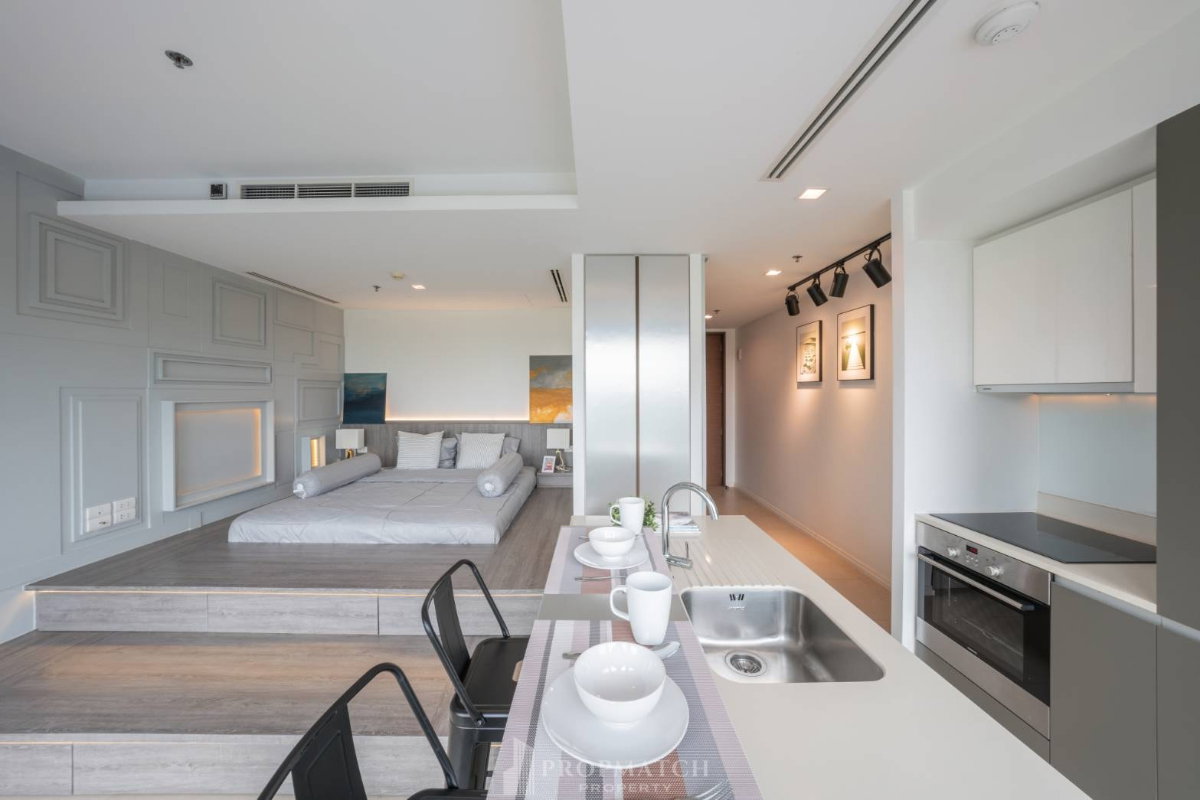 รูป PM033162 ✨Flash Deal ✨ The River Condominium (1Bed 1Bath 45 SQM.) พร้อมอยู่ ! เพียง 29,000 บาทต่อเดือน Tel.0981315848 @propmatch - รูปที่ 2/11