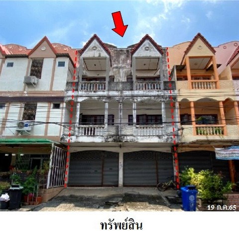 รูป Z8Z6175 ขายอาคารพาณิชย์ โครงการ ช.รุ่งเรือง 6 ตำบล บางรักพัฒนา อำเภอ บางบัวทอง จังหวัด นนทบุรี - รูปที่ 1/8