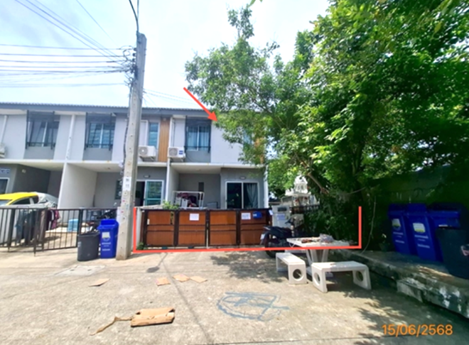 รูป ทาวน์เฮ้าส์ 25.3 ตร.วา บ้านพฤกษา 125 ลาดกระบัง-สุวรรณภูมิ 3 บางพลี สมุทรปราการ 2.3M - รูปที่ 1/12