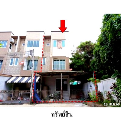 Townhouses for sale Kasetsart University Si Racha Campus : FOR SALE  TOWNHOUSE PROPERTY  3702000 BAHT.