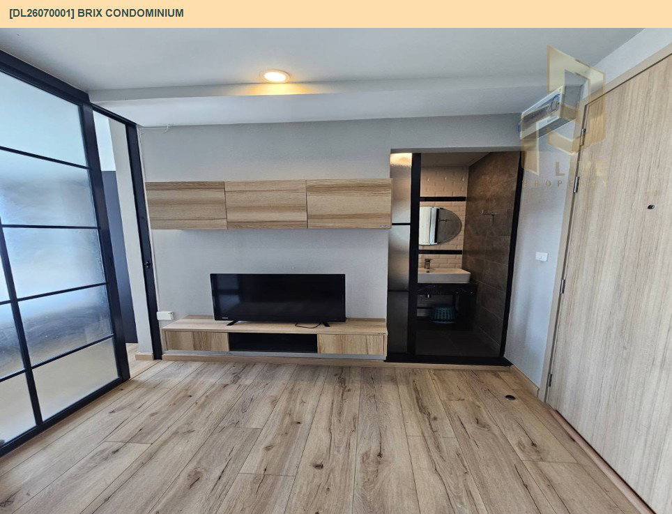 รูป DL26070001 ให้เช่าคอนโด บริกซ์ คอนโดมิเนียม (Brix Condominium) ใกล้ BTS สิรินธร พร้อมเข้าอยู่ โทรด่วน 0653619502 LineID @952jdxxk - รูปที่ 5/7
