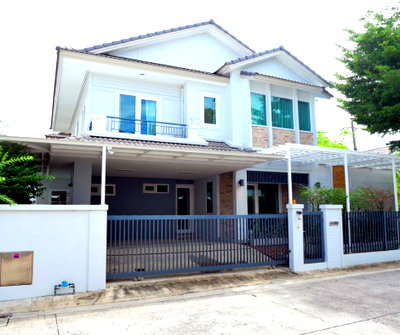 Houses for rent บิ๊กซี บางพลี : For Rent: Fully Furnished Detached House at Mantana Bangna Km.13