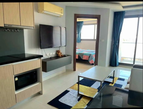 Maldives(Laguna Beach3)รีสอร์ทสไตล์คอนโดจอมเทียน บบ1ห้องนอน ราคาถูกที่สุดนโครงการ 