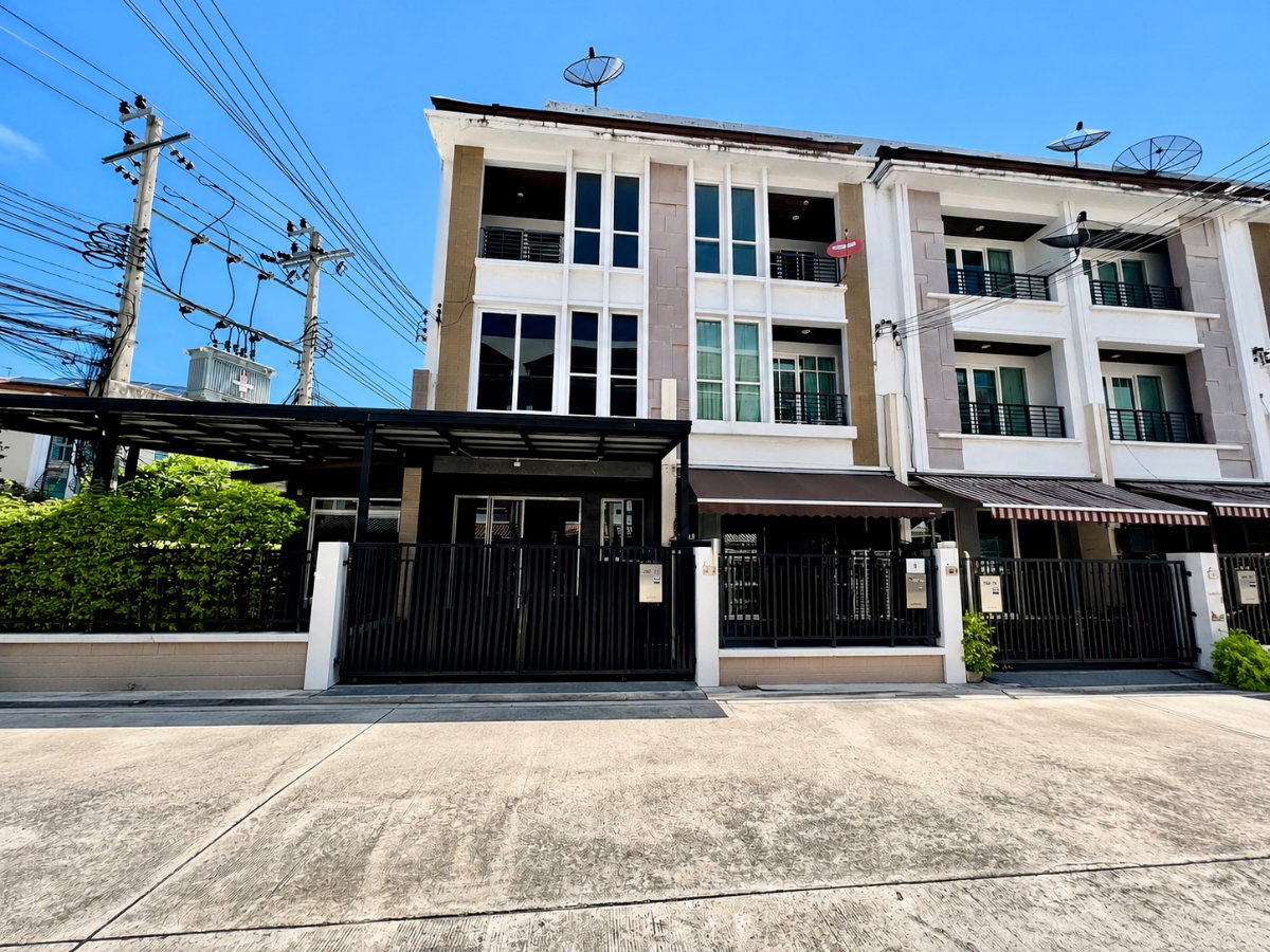 รูป ให้เช่า Baan Klang Muang S-Sense Rama 9 – Ladprao ทาวน์โฮมหลังมุม รีโนเวทใหม่ Built-in ทั้งหลัง พร้อมเข้าอยู่ ใกล้โรงเรียนนานาชาติฝรั่งเศส กรุงเทพ - รูปที่ 36/36