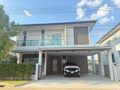 House for Rent - Centro Rama 9 - Krungthep Kreetha | 4 Bedrooms Type "Chara" REF. 071HRK