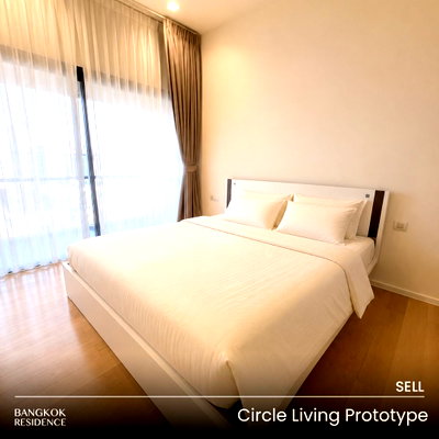 Condos for sale : 🛋️Condo for Sale at Circle Living Prototype Spacious 58 Sq.m. in Bangkok CBD🚆Near MRT Phetchaburi