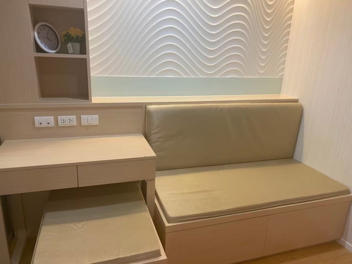 รูป ให้เช่าห้องสวย แต่งพร้อม เฟอร์ครบ ห้องใหญ่ วิวดี ราคาถูก ใกล้ ARL และ MRT สถานีหัวหมาก - รูปที่ 6/13