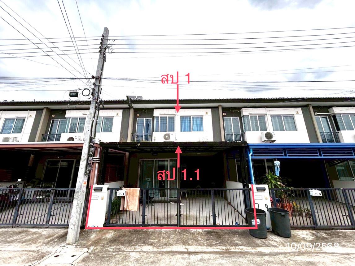 รูป ทาวน์เฮ้าส์ 17.4 ตร.วา บ้านพฤกษา เทพารักษ์-กิ่งแก้ว บางพลี สมุทรปราการ 1.9M - รูปที่ 6/14