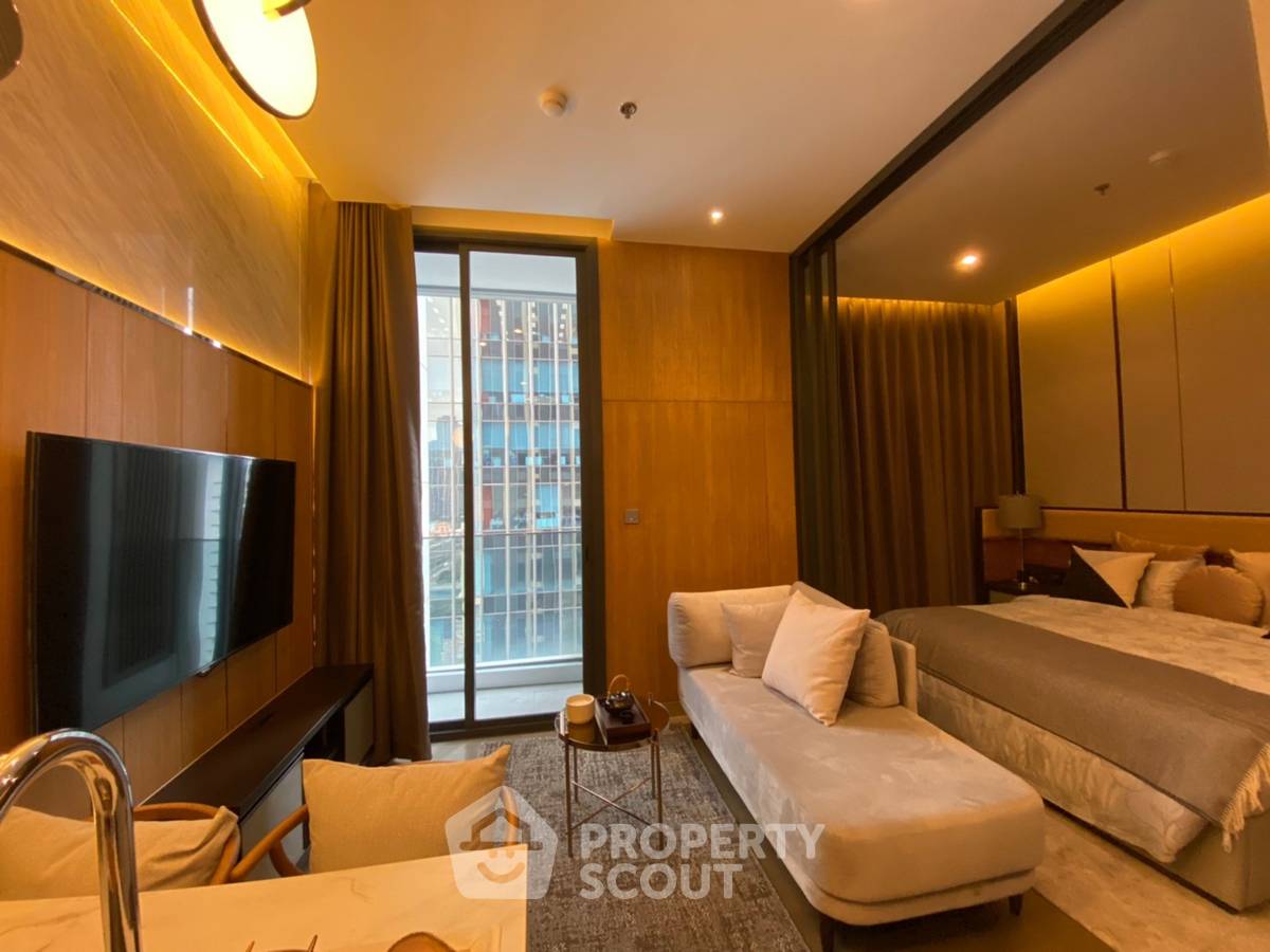 รูป คอนโด 1 ห้องนอน The Esse At Singha Complex ชั้น 17 พื้นที่ 35 ตร.ม. ใกล้ MRT เพชรบุรี 100 ม. (ID 3051110) - รูปที่ 14/32