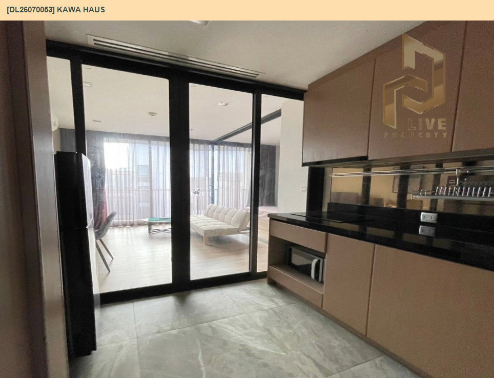 รูป DL26070053 ให้เช่าคอนโด คาวะ เฮาส์ (KAWA HAUS) ใกล้ BTS อ่อนนุช พร้อมเข้าอยู่ โทรด่วน 0614453194 LineID @952jdxxk - รูปที่ 4/5