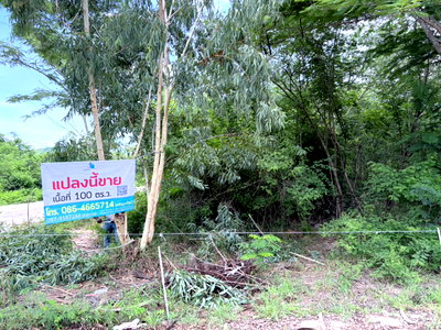 Land for sale Thap Tai, Prachuap Khiri Khan : Land for sale, 100 square wah, Thap Tai Subdistrict, Hua Hin District, Prachuap Khiri Khan 