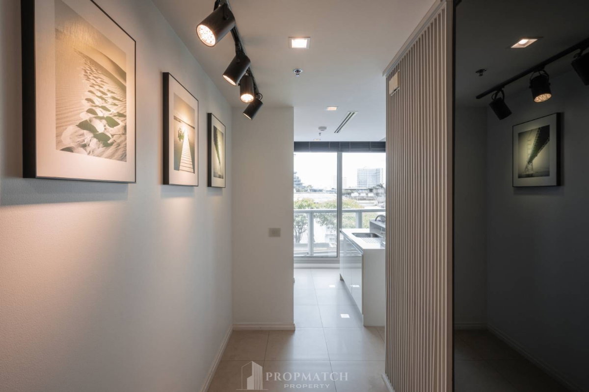 รูป PM033162 ✨Flash Deal ✨ The River Condominium (1Bed 1Bath 45 SQM.) พร้อมอยู่ ! เพียง 29,000 บาทต่อเดือน Tel.0981315848 @propmatch - รูปที่ 7/11