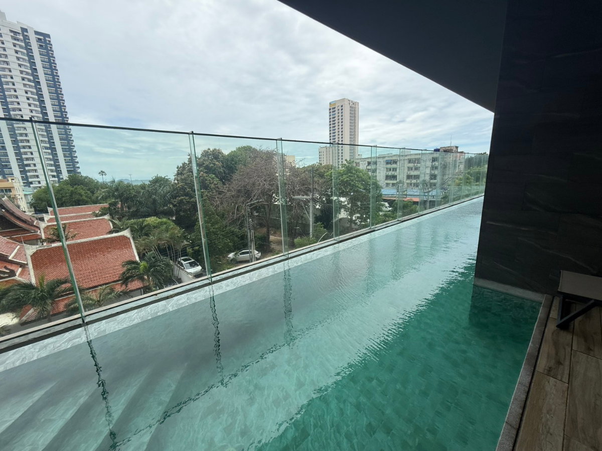 รูป The Panora Pattaya คอนโดวิวทะเลเขาพระตำหนัก ชั้นสูง ใกล้หาดยินยอม พร้อมเข้าอยู่ ขนาดพื้นที่ 33 ตร.ม. • 1 ห้องนอน • 1 ห้องน้ำ • ชั้น 5 ☑ วิวทะเล - รูปที่ 44/58