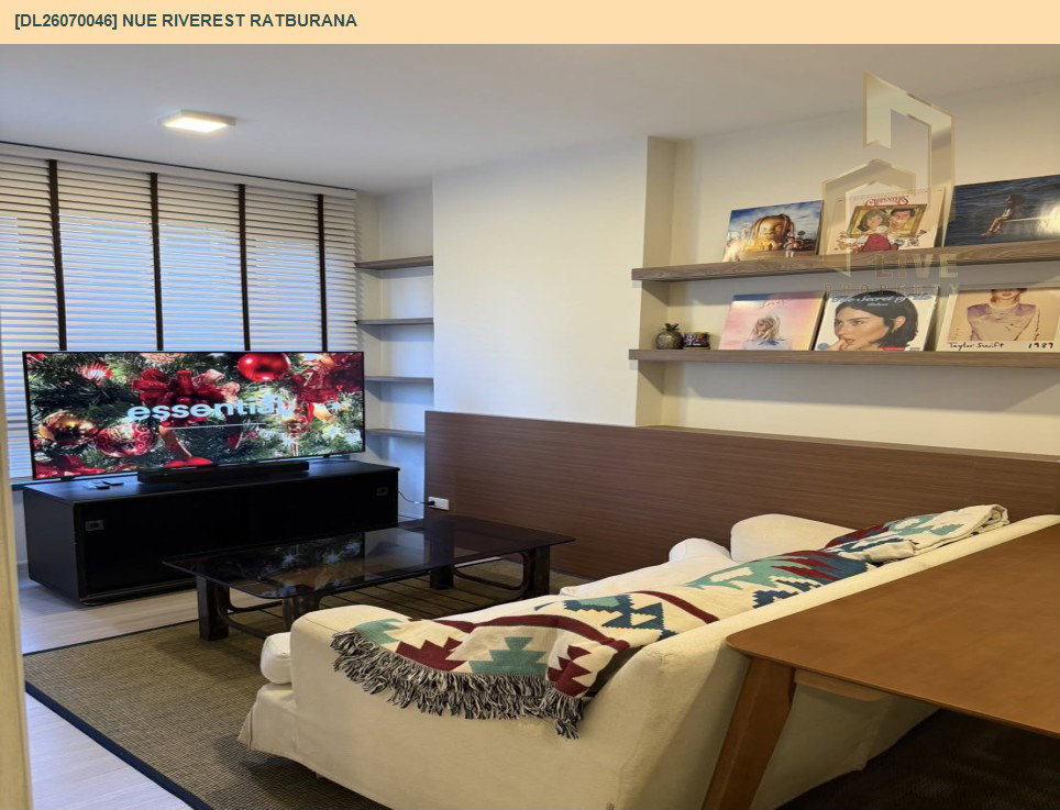 รูป DL26070046 ขายคอนโด นิว ริเวอร์เรสต์ ราษฎร์บูรณะ (Nue Riverest Ratburana) ใกล้ - พร้อมเข้าอยู่ โทรด่วน 0614453194 LineID @952jdxxk - รูปที่ 7/11
