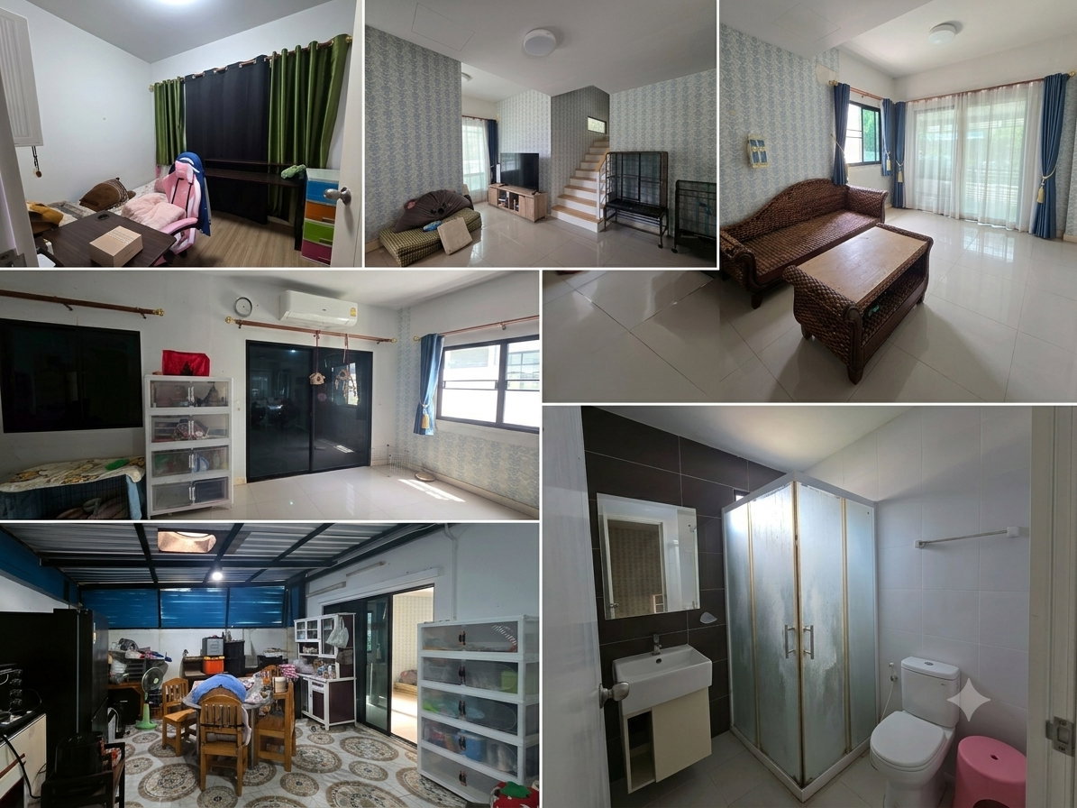 รูป บ้านหลังมุม ทำเลดี ใกล้ เมกะบางนา วงแหวน เดินทางมอเตอร์เวย์สะดวก - รูปที่ 2/11